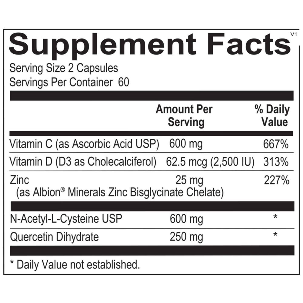 OrthoMune | Immune Support - 120 Capsules Oral Supplements Ortho Molecular Products 
