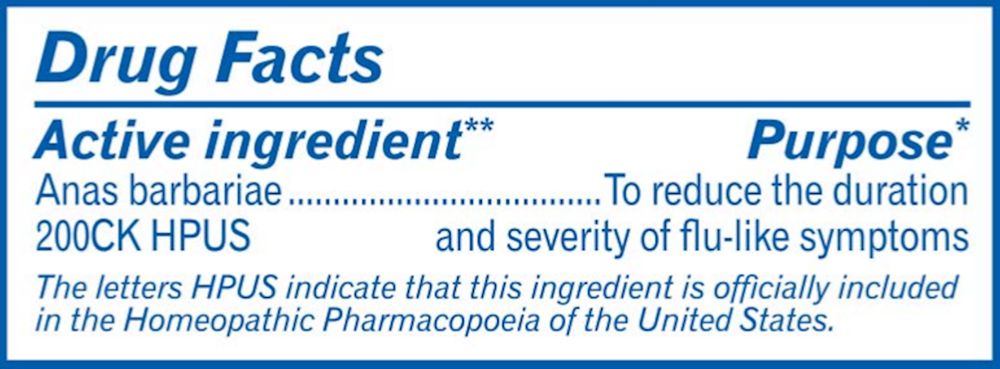 Oscillococcinum | Immune Support - 30 Count Oral Supplements Boiron Homeopathics 