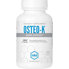 Load image into Gallery viewer, Osteo-K | Bone Support - 180 Capsules Oral Supplements NBI 