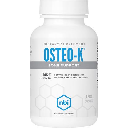 Osteo-K | Bone Support - 180 Capsules Oral Supplements NBI 