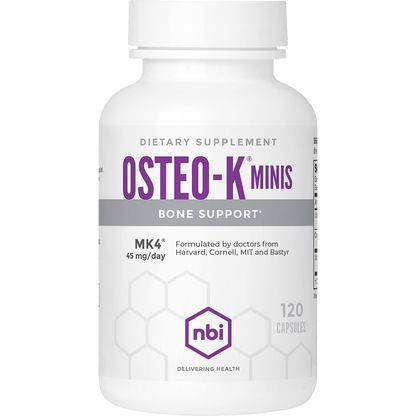 Osteo-K Minis | Bone Support - 120 Capsules Oral Supplements NBI 