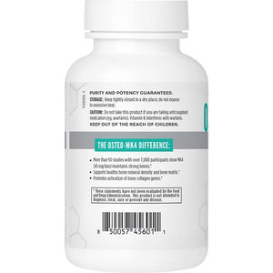 Osteo-MK4 | Bone Support - 60 Capsules Oral Supplements NBI 