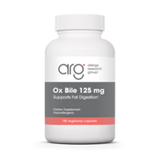 Ox Bile | Essential for Fat Digestion | 125 mg - 180 Capsules Oral Supplements Allergy Research Group 