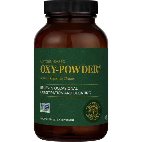 Oxy-Powder® | Natural Digestive Cleanse - 60 & 120 Capsules Oral Supplements Global Healing 60 Capsules 