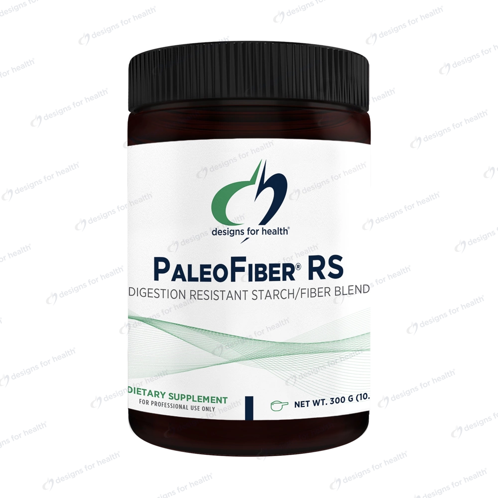 PaleoFiber® RS | Digestion Resistant Starch/Fiber Blend | Unflavored - 300 grams Oral Supplements Designs For Health 