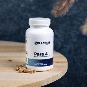 Para 4 | Microbiome & Immune Support - 120 Capsules Oral Supplements CellCore 