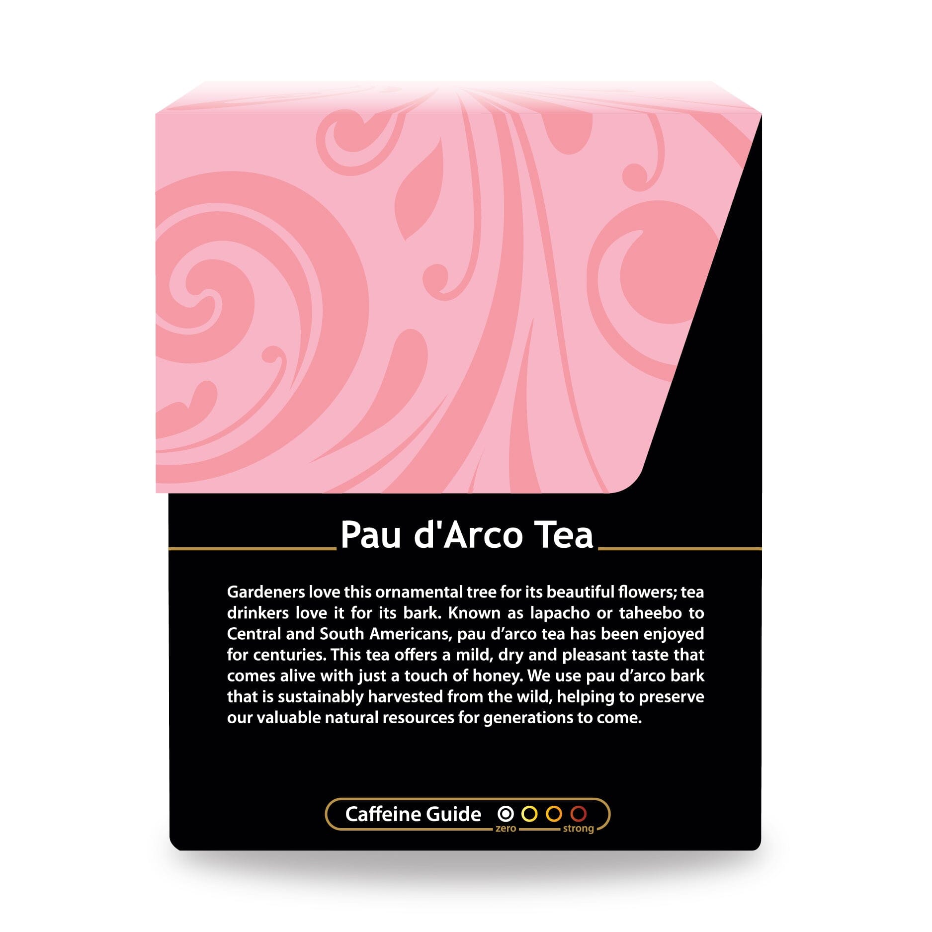Pau d'Arco Herbal Tea | Wild Crafted - 18 Bleach Free Tea Bags Oral Supplements Buddha Teas 