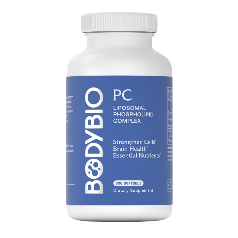 PC | Complex of Phospholipids - 60, 100 & 300 Softgels Oral Supplements BodyBio 300 Capsules 