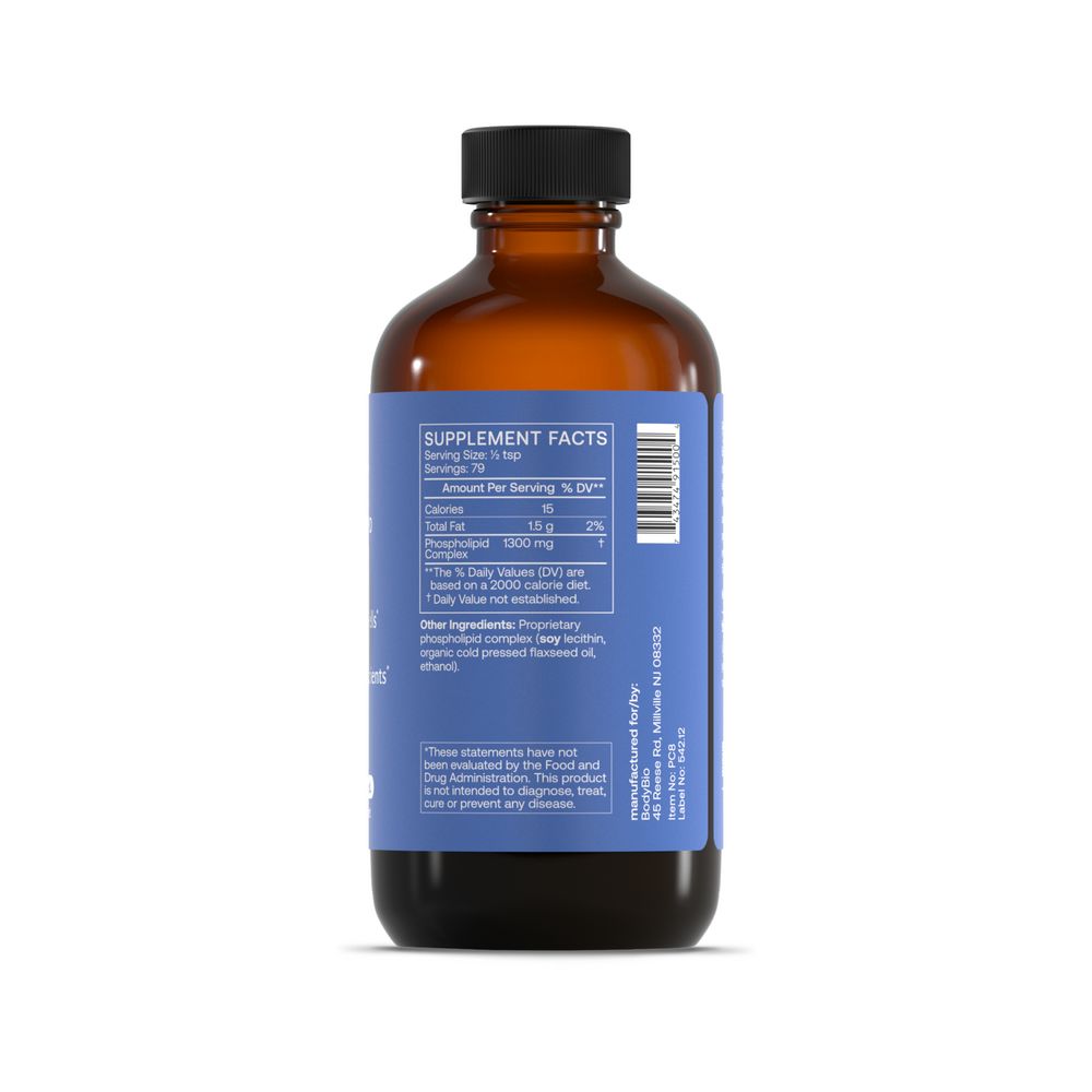 PC | Phospholipid Complex - 8 & 16 oz Oral Supplements BodyBio 
