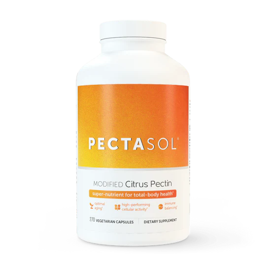 PectaSol Capsules | Modified Citrus Pectin (MCP) - 90 & 270 Vegetable Capsules Oral Supplements EcoNugenics 270 Capsules 
