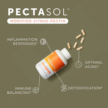 Load image into Gallery viewer, PectaSol Capsules | Modified Citrus Pectin (MCP) - 90 &amp; 270 Vegetable Capsules Oral Supplements EcoNugenics 