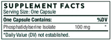 Load image into Gallery viewer, Phosphatidylserine (formerly Iso-Phos) - 60 Capsules Oral Supplement Thorne 