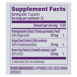Polyphenol Booster | Pomegranate, Grape Seed, Green Tea - 60 Capsules Oral Supplements Pendulum 