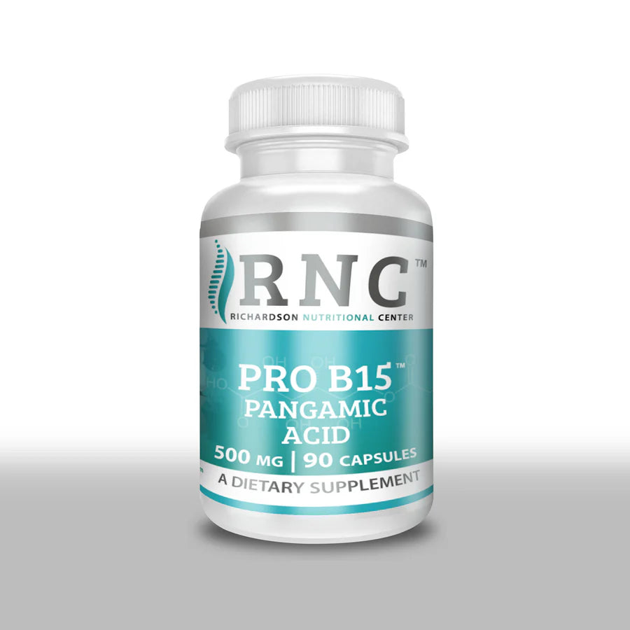 Pro-B15 | Pangamic Acid | 500mg - 90 Capsules Pro-B15 | Pangamic Acid | 500mg - 90 Capsules
