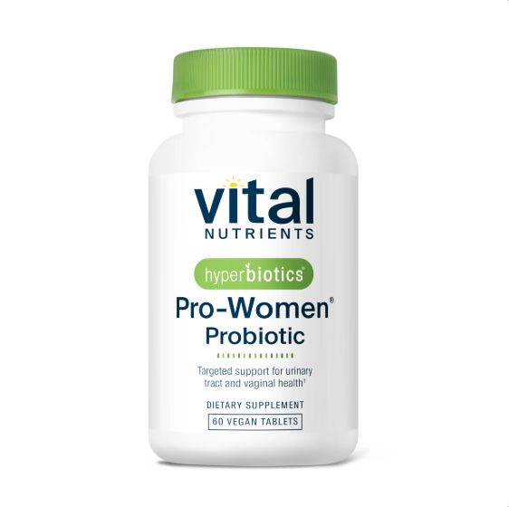 PRO-Women Probiotic | Targeted Support for Urinary Tract & Vaginal Health - 30 & 60 Tablets Oral Supplement Hyperbiotics 60 Capsules 