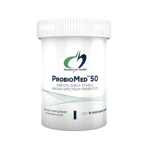 ProbioMed™ 50 | 50B CFU Shelf-Stable Borad-Spectrum Probiotics - 30 Capsules Oral Supplements Designs For Health 