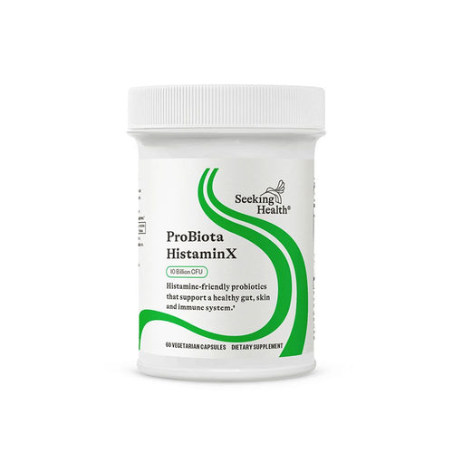ProBiota HistaminX | Histamine Friendly Probiotics | 10 Billion CFU - 60 Capsules Oral Supplements Seeking Health 