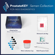 ProstateKEY | Semen Collection | PCR+NGS - Kit Tests MicroGenDX 