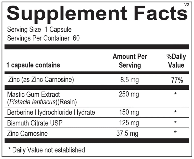 Pyloricil | Gastrointestinal Health - 60 Capsules Oral Supplements Ortho Molecular Products 