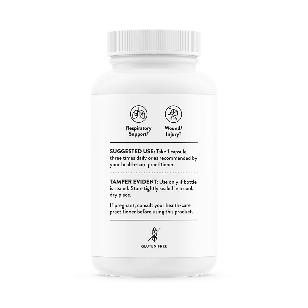 Quercetin Complex (formerly Quercenase) | Combination of Quercetin & Bromelain - 60 Capsules Oral Supplements Thorne 