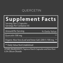 Load image into Gallery viewer, Quercetin | with Super-Strength Aloe Vera - 90 Capsules Oral Supplement Desert Harvest 