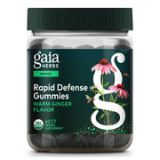 Rapid Defense® Gummies | Ginger, Echinacea & Bee Propolis - 60 Gummies Oral Supplements Gaia Herbs 