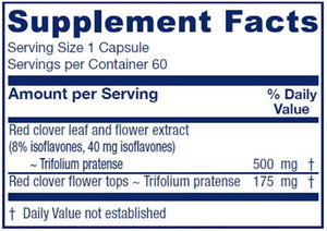 Red Clover | Leaf and Flower Extract - 60 Capsules Oral Supplements Vitanica 