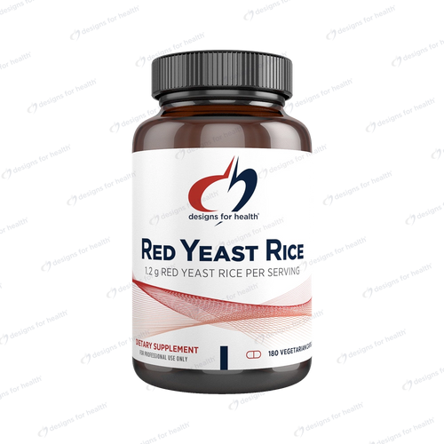 Red Yeast Rice | Monascus purpureus | 1.2g - 180 capsules Oral Supplements Designs For Health 