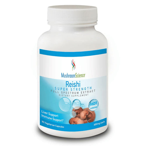 Reishi Super Strength | Full Spectrum Extract - 90 Capsules Oral Supplements Mushroom Science 
