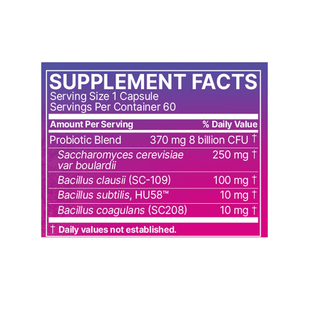 RestorFlora | Spore + Yeast Probiotic - 21 & 50 Capsules Oral Supplements MicroBiome Labs 
