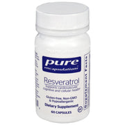 Resveratrol | Supports Cardiovascular, Cognitive & Cellular Health - 60 & 120 Capsules Oral Supplements Pure Encapsulations 60 Capsules 