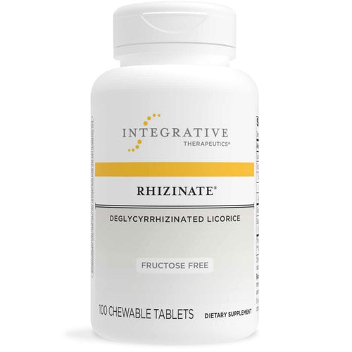 Rhizinate Fructose Free - 100 Chewable Tablets Oral Supplements Integrative Therapeutics 
