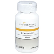 Riboflavin | Vitamin B2 | 400mg - 30 Tablets Oral Supplements Integrative Therapeutics 
