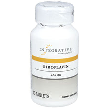 Load image into Gallery viewer, Riboflavin | Vitamin B2 | 400mg - 30 Tablets Oral Supplements Integrative Therapeutics 