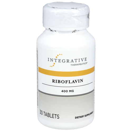 Riboflavin | Vitamin B2 | 400mg - 30 Tablets Oral Supplements Integrative Therapeutics 