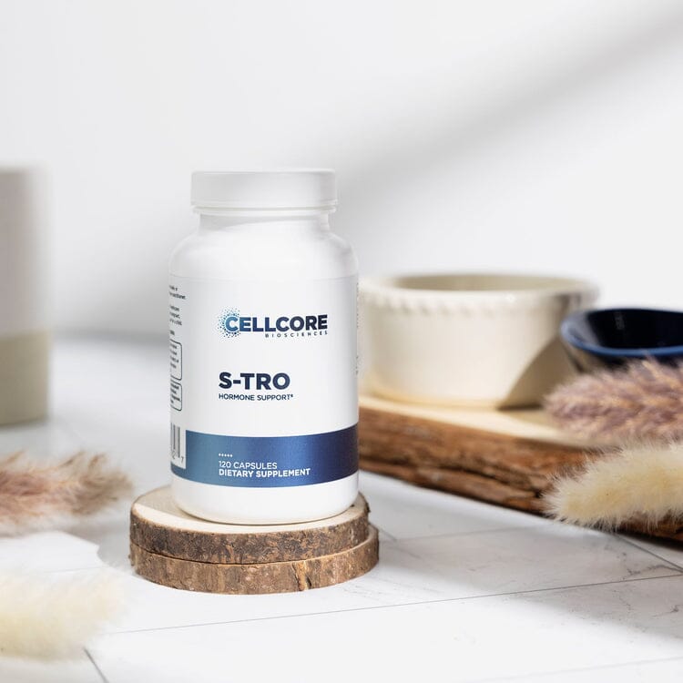 S-TRO | Hormone Support - 120 Capsules Oral Supplements CellCore 