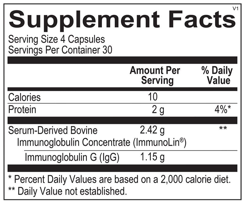 SBI Protect® | Immune Health | IgG -120 Capsules Oral Supplements Ortho Molecular Products 