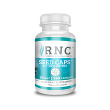 Load image into Gallery viewer, Seed Caps™ | B17 | B15 | Mega Enzymes | 50mg - 100 Capsules Oral Supplements RNC (Richardson Nutritional Center) 