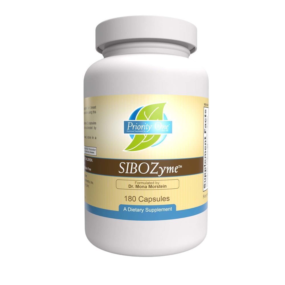 SIBOZyme - 180 Capsules Oral Supplements Priority One Vitamins 