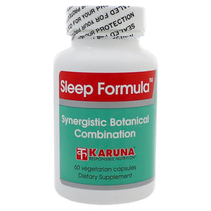 Sleep Formula | Synergistic Botanical Combination - 60 Capsules Oral Supplements Karuna 