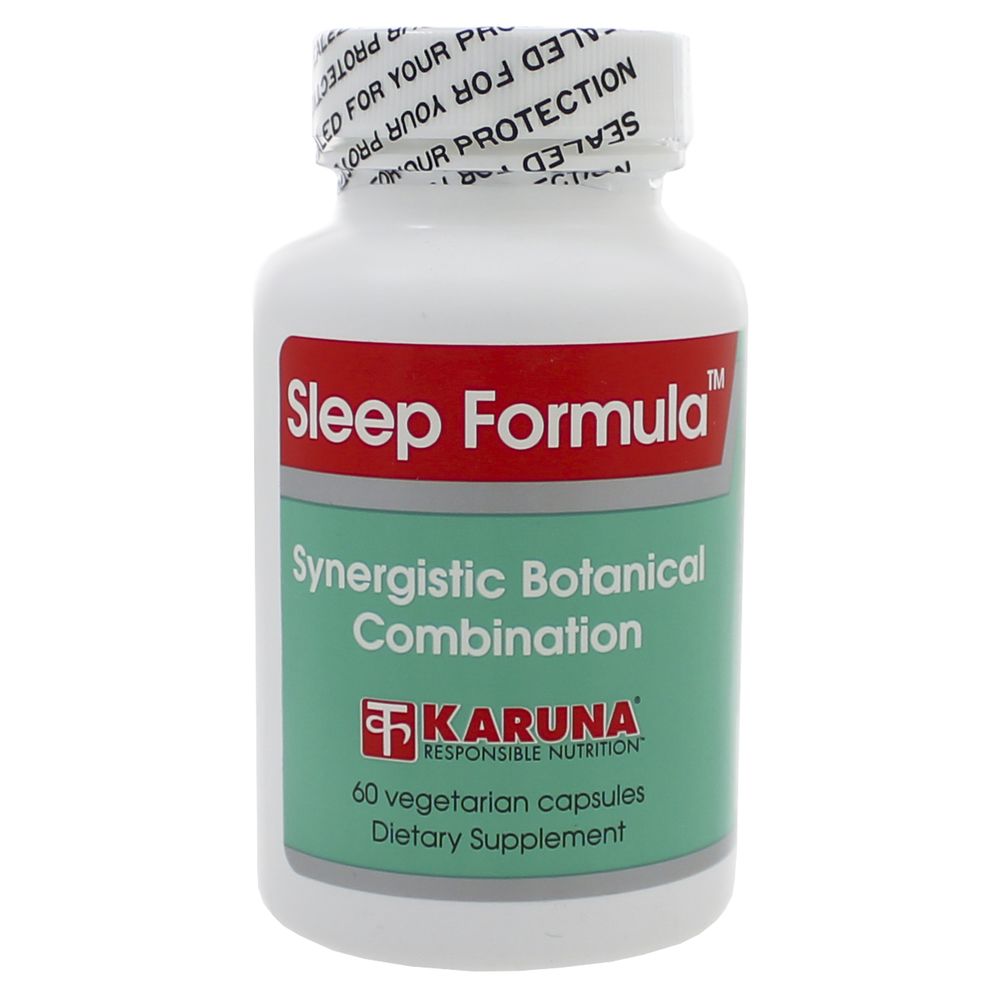Sleep Formula | Synergistic Botanical Combination - 60 Capsules Oral Supplements Karuna 