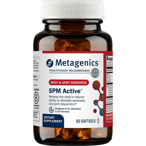 SPM Active | Body & Joint Soreness - 60 & 120 Softgels Oral Supplements Metagentics 60 Softgels 