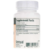 Load image into Gallery viewer, Super Lipoic Acid | Alpha Lipoic Acid - 60 Capsules Oral Supplements Genestra 