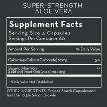 Load image into Gallery viewer, Super-Strength Aloe Vera | Organically Grown &amp; Non-GMO - 90 &amp; 180 Capsules Oral Supplement Desert Harvest 