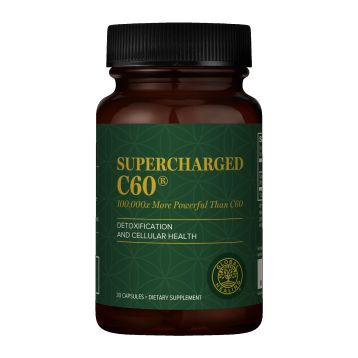 Supercharged C60 | Detoxification & Cellular Health - 30 Capsules Oral Supplements Global Healing 