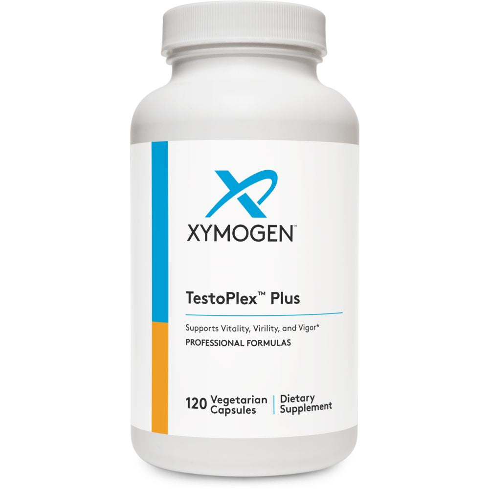 TestoPlex Plus | Supports Vitality, Virility & Vigor - 60 & 120 Capsules Oral Supplements Xymogen 120 Capsules 