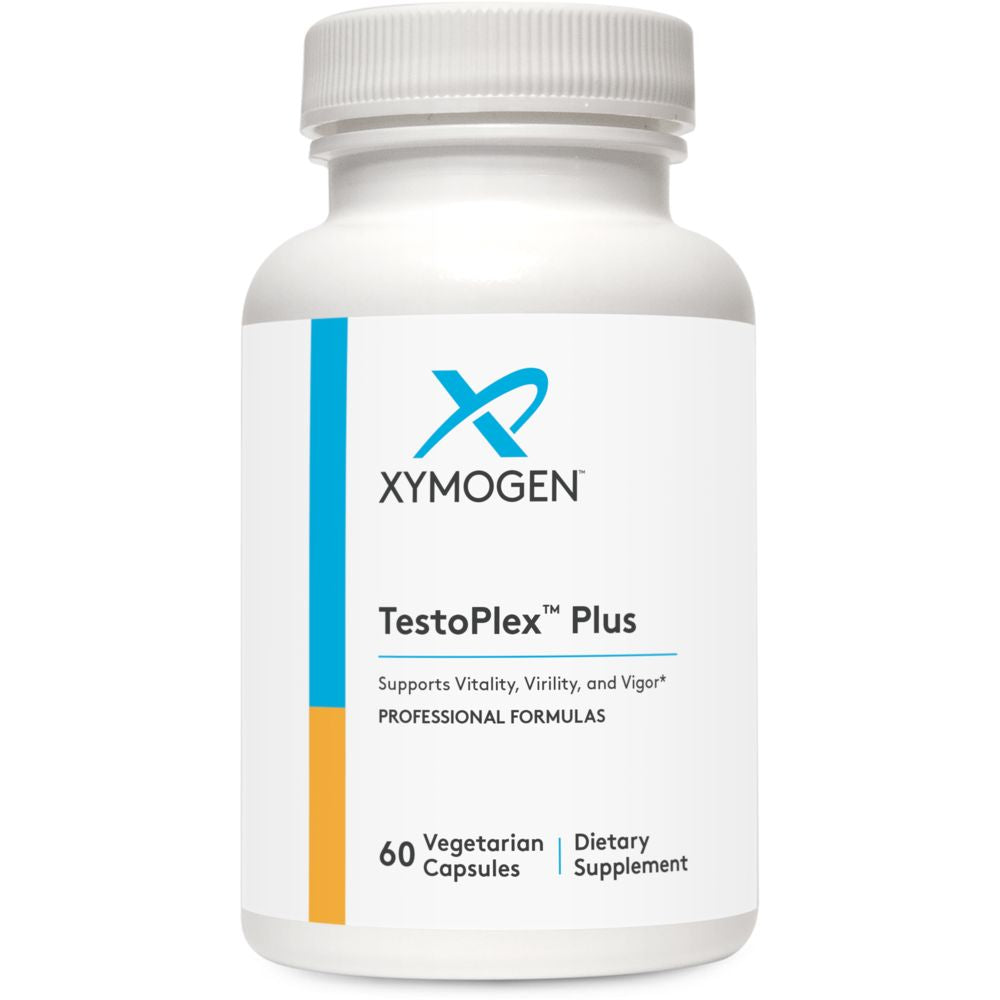 TestoPlex Plus | Supports Vitality, Virility & Vigor - 60 & 120 Capsules Oral Supplements Xymogen 60 Capsules 