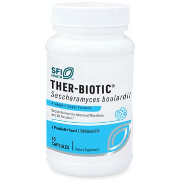 Ther-Biotic® Saccharomyces Boulardii Probiotic | Probiotic Yeast Formula - 60 Capsules Oral Supplements Klaire Labs/SFI Health 