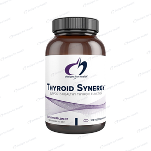 Thyroid Synergy™ | Thyroid Function Support - 120 Capsules Oral Supplements Designs For Health 