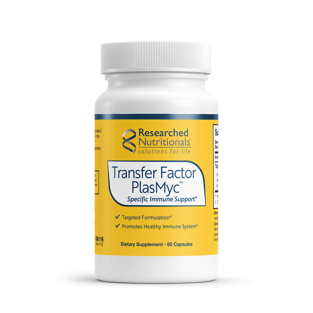Transfer Factor PlasMyc™ | 60 capsules Oral Supplement Researched Nutritionals 